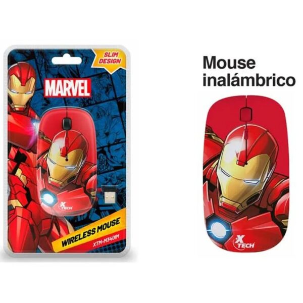 Mouse inalambrico Xtech marvel  340IM